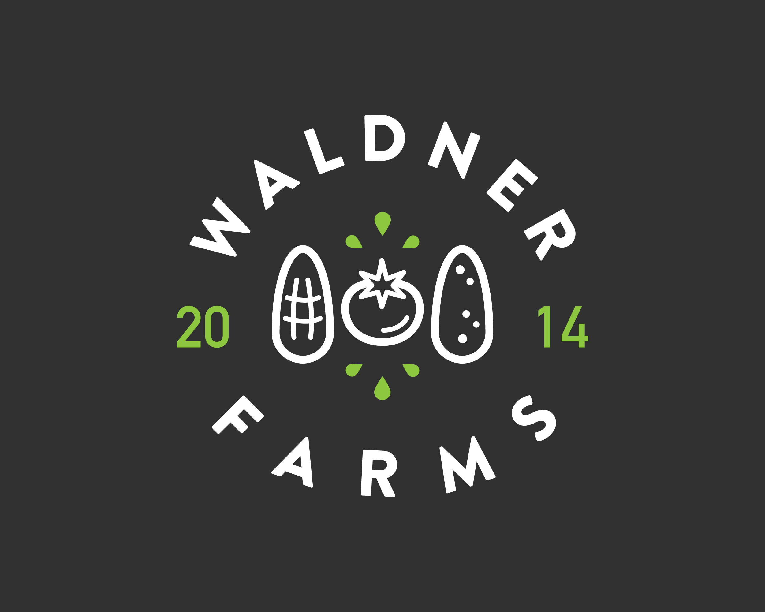 Waldner farms circle logo